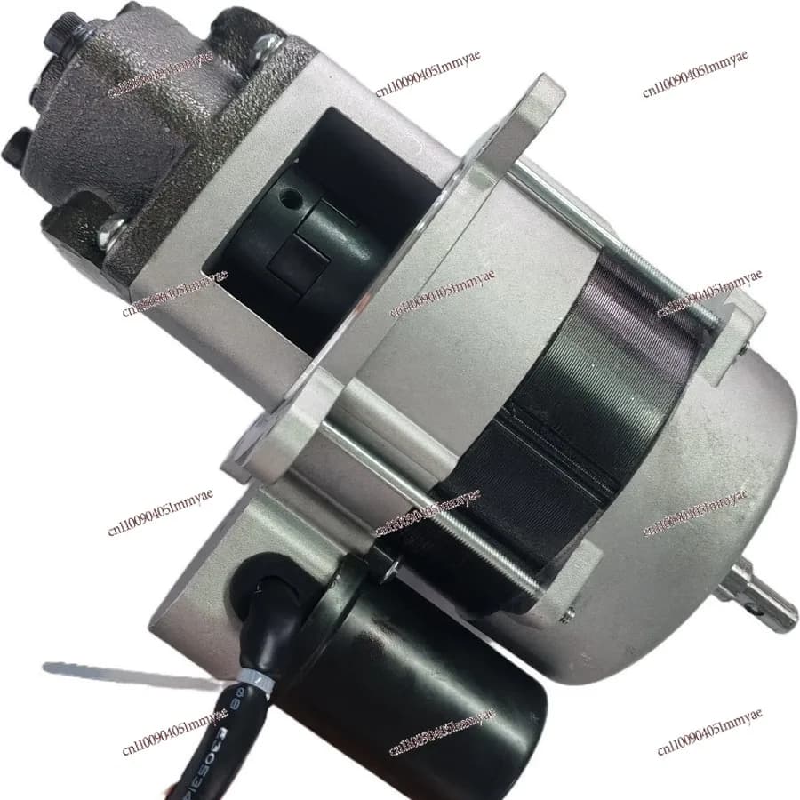 Industrial oil cooler motor single-phase cooling oil pump chiller accessories fan motor with pump