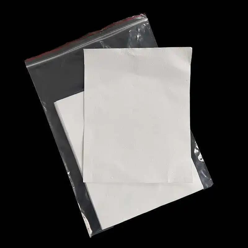 Square Ultra-Fine Glass Fiber Filter Membrane/Filter Paper Square 200mm * 250mm Non Adhesive Dust Measurement TSP High Flow Filt