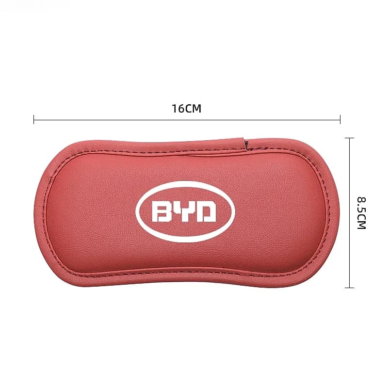 Wear‑Resistant PU Leather Knee Rest Cushion For BYD Atto 3 Seal Dolphin Han Tang Song Yuan Leg Arm Support Car Accessory