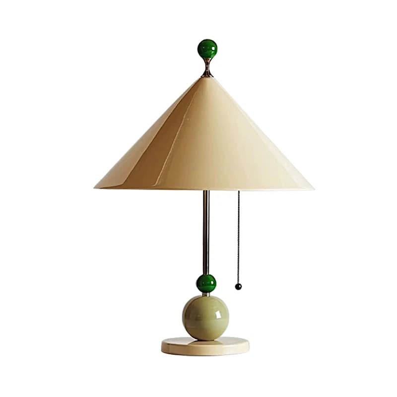 Fashion room desk lamp, personalized Memphis umbrella dopamine color bedroom bedside lamp