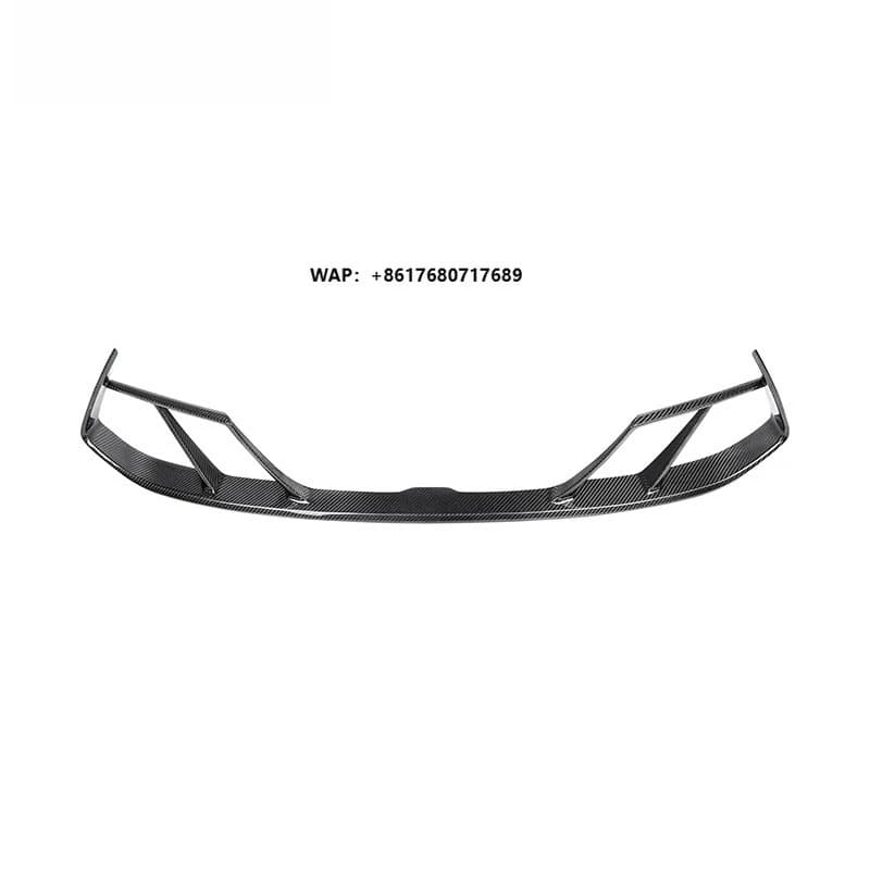 Paktechz Prepreg Carbon Fiber Body Kit Front Bumper Air Outlet Trim Aero Part for  M3 M4 G80 G82 G83 2021 -