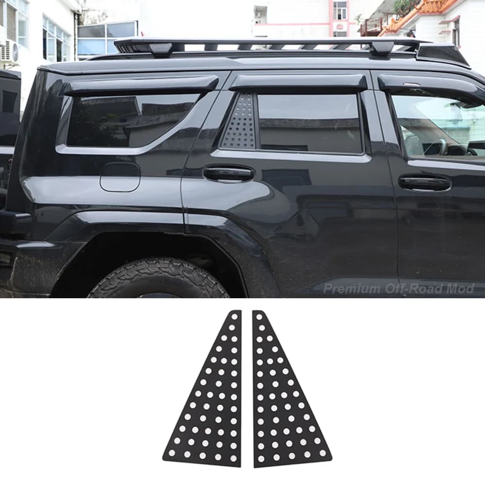 For 2024-2026 Tank 700 Hi4t Rear Triangle Window Mesh Decorative Panel Explosion-Proof Guard Exterior Modification Accessory