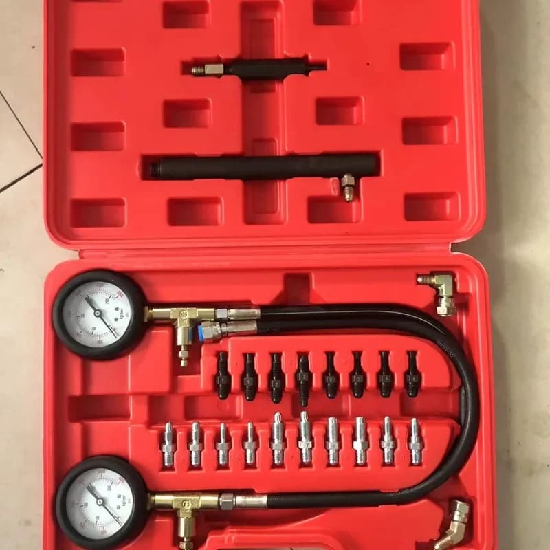 Brake Pressure Test  Kit Service Tool Master Cylinder Valve Mechanic Set ABS  Hydraulic Oil Pressure Gauge