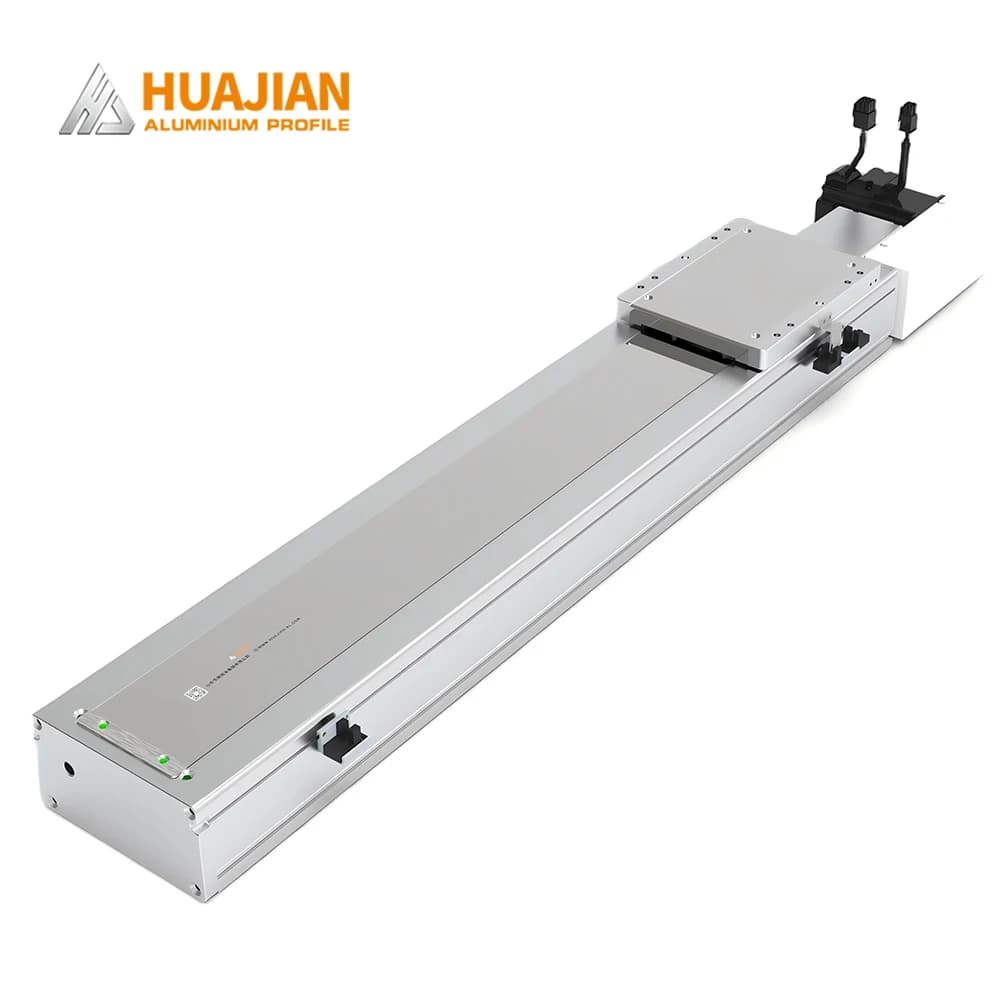 Stepper Motor Driven Linear Stage Lightweight Aluminum Linear Guide Cost-Effective Linear Motion System Aluminum Module
