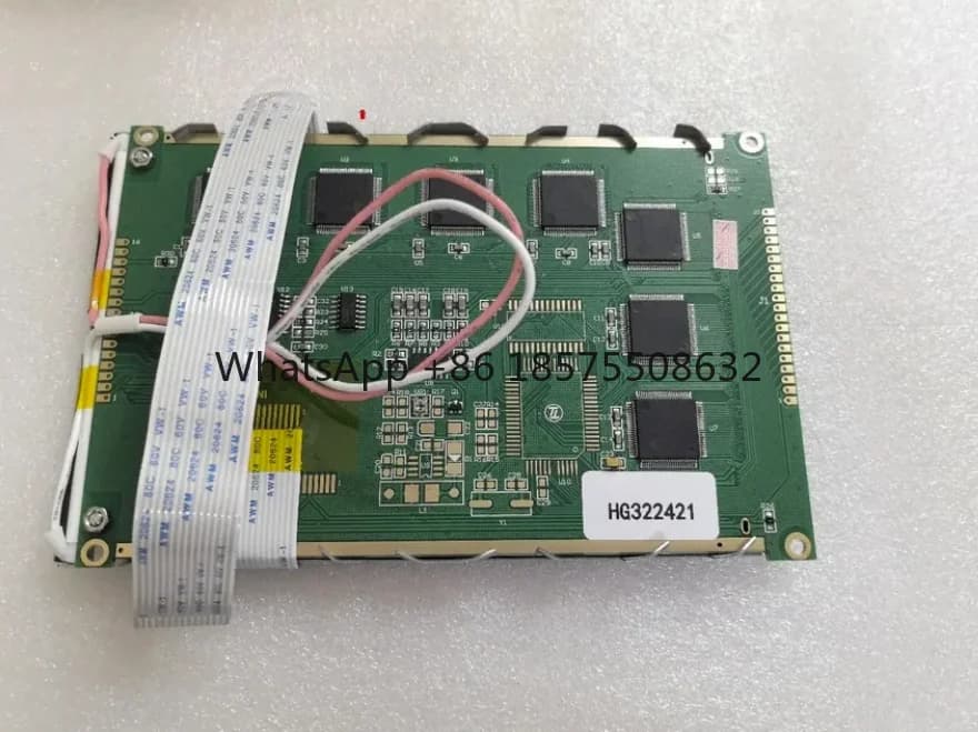 100% tested  5.7 inch 14pins LCD Display Screen Panel  For APEX HG322421 P322421-02CWNHCWB-0201 RG322421 Blue Film