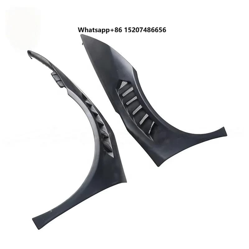 V Style Carbon Fiber Fenders Flares For  LP610 LP580 Upgrade Body Kit