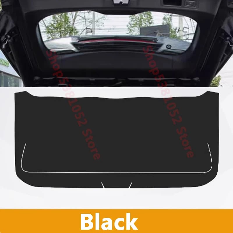 For Lynk & Co 01 2021-2024 Car Trunk PU Leather Protective Pad Car Trunk Tailgate Protection Pad Accessories Cover