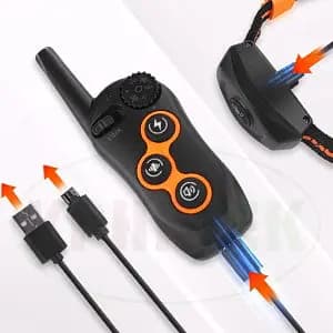 DB400 Bark Collar - Automatic and Dog Training Combo | with Remote ,Control Range 1300ft, 3 Modes 99 Adjustable Levels