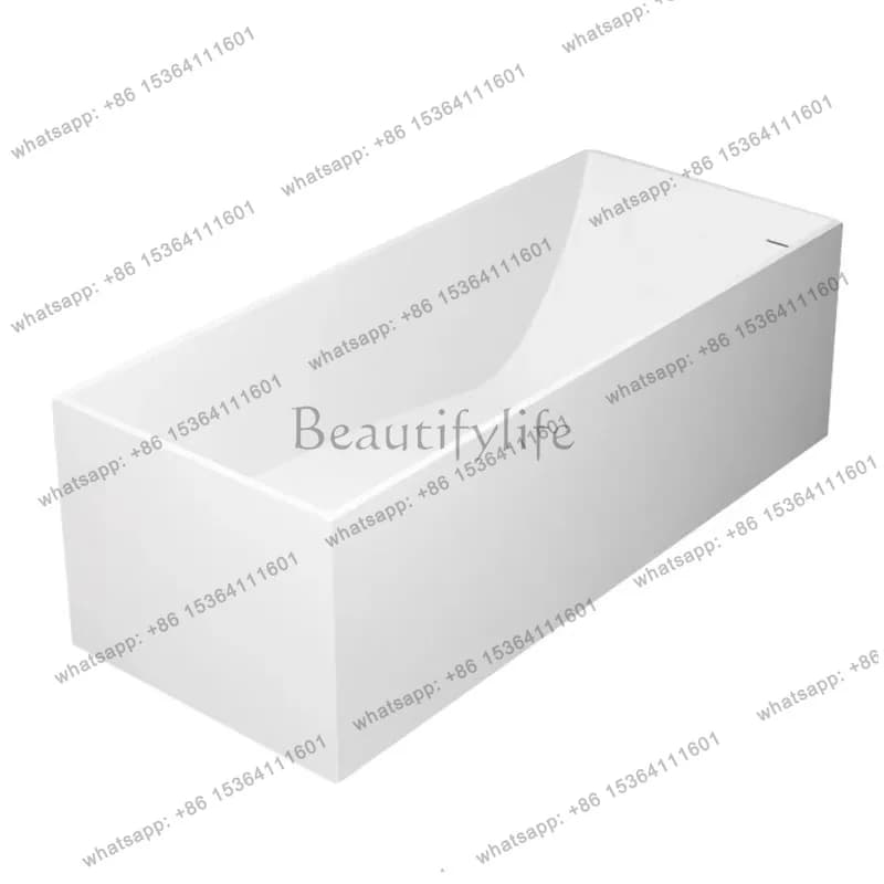 Artificial stone bathtub PMMA B & B polymer integrated molding single family hotel supply chain