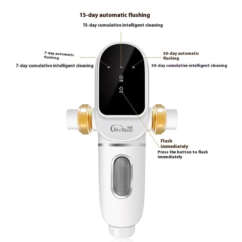 OEM Soft Whole House Water Purifier Electric Powered Automatic Backwash Central Machine with Pre-Filter