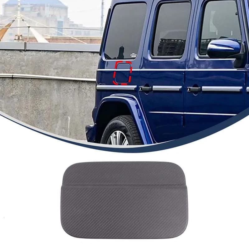 Fuel Tank Cap Trim Sticker Car Fuel Tank Cover Decor Sticker Car Accessories For Mercedes Benz New G Class W464 W465 2019-2026