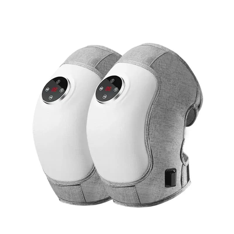 Knee charging Household heating vibration knee pads Old cold legs Massager Joint warmth