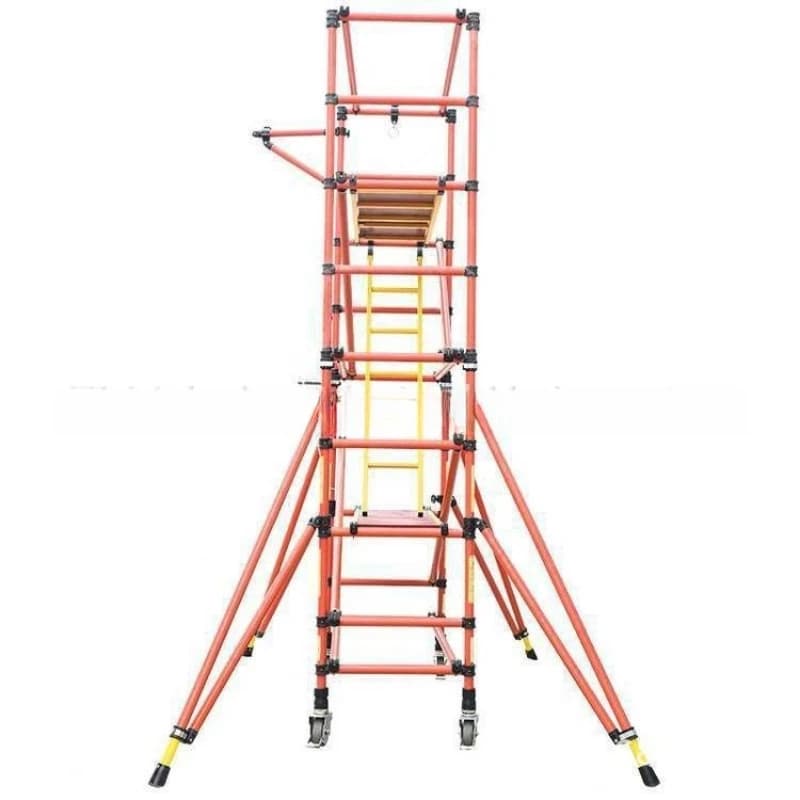 insulation scaffolding 8 meters 12 meters live operation lifting platform quick installation insulation scaffolding