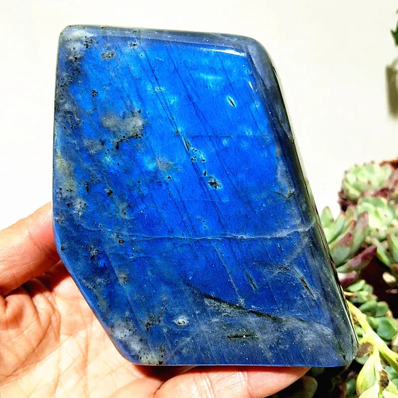 Natural Stone Labradorite Crystal Freeform Magical Energy Spiritua Meditation Chakras Reiki Healing Home Room Decor