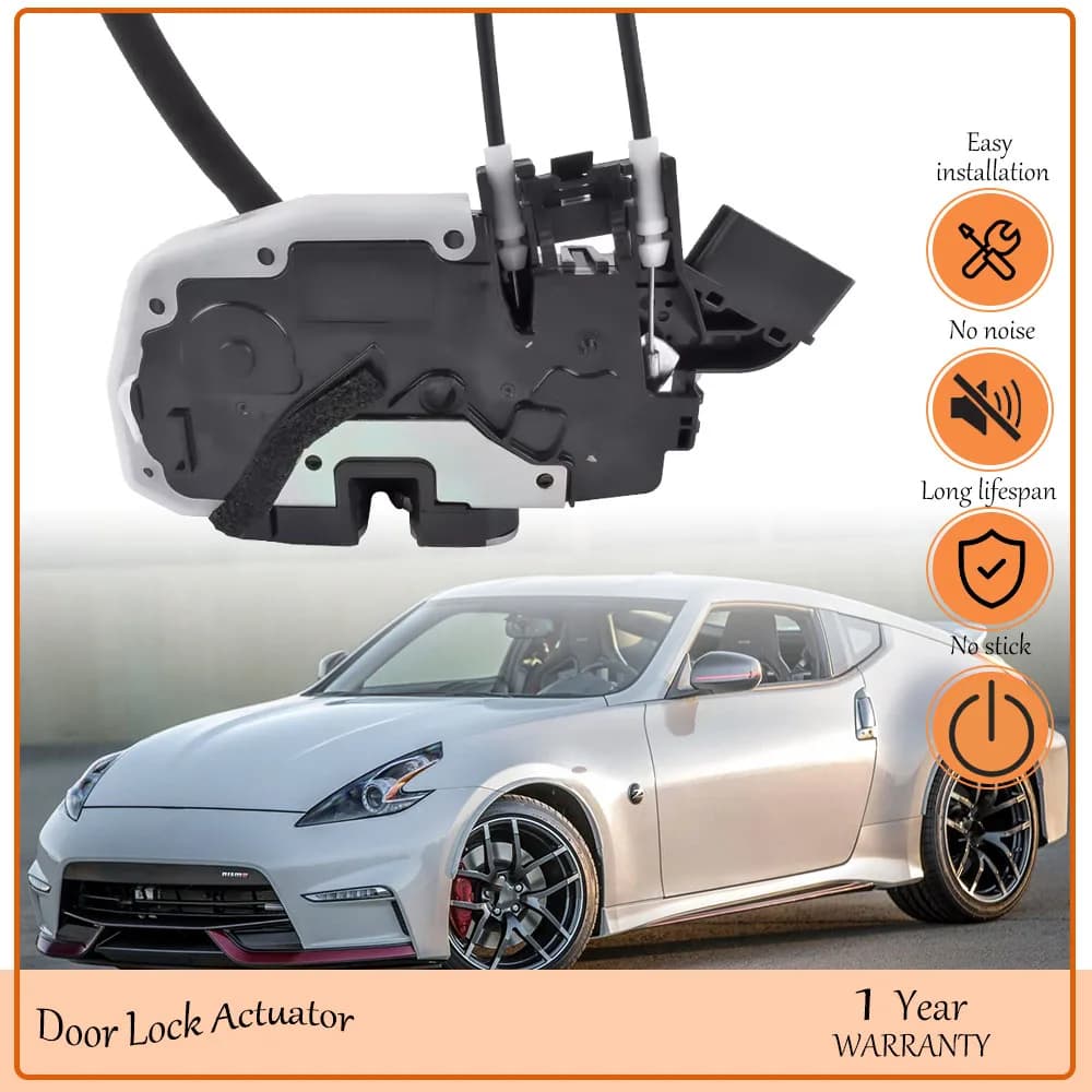 Front Left Driver Side Door Lock Latch Actuator Replacement for Nissan 370Z 2009-2020,oem 805011EA0A,80501-1EA0A
