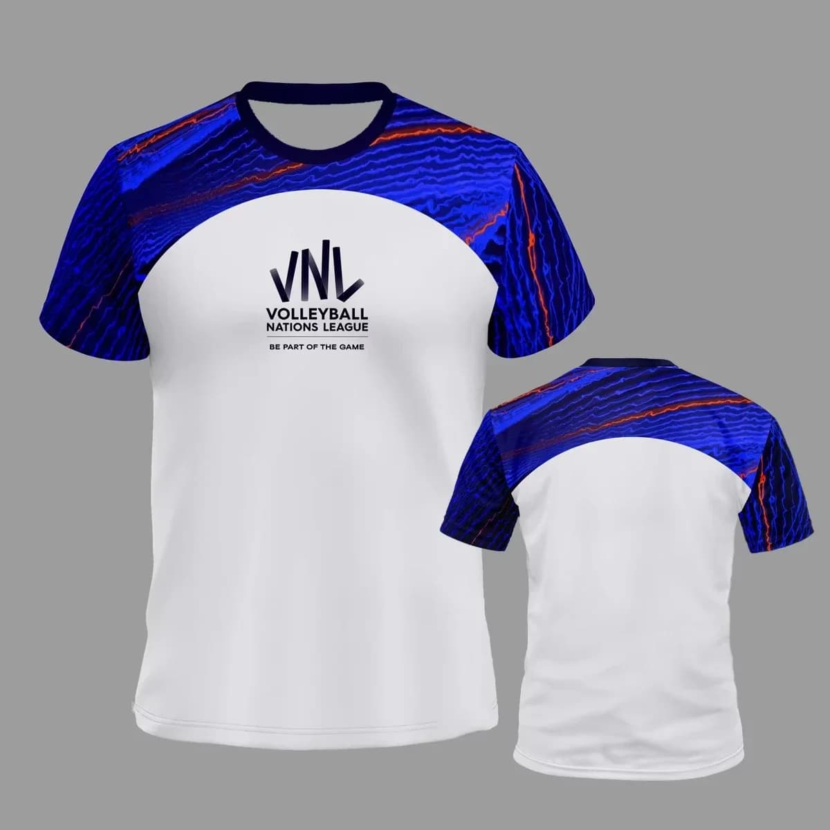 2025 New Arrive VNL Jersey White Volleyball Jersey Man Women Sport T-Shirt Comfort Breathable Tee 3D Fashion Clothes-moto