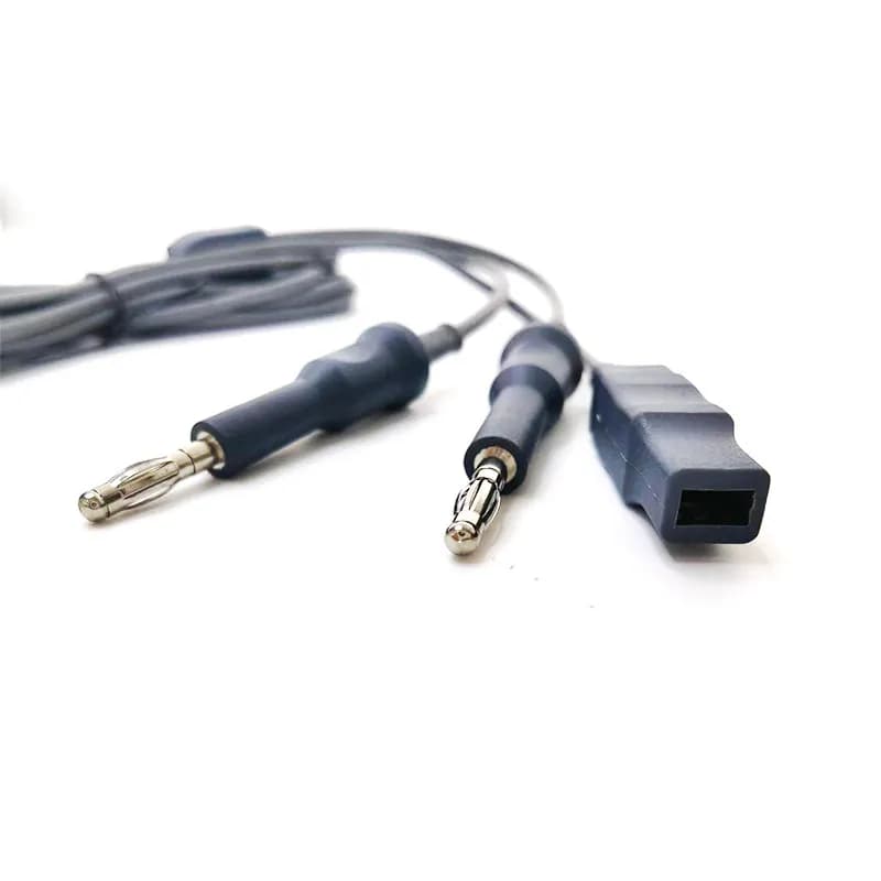 Universal High Temperature Sterilizable Bipolar Endoscopic Electrosurgical Hook Cable