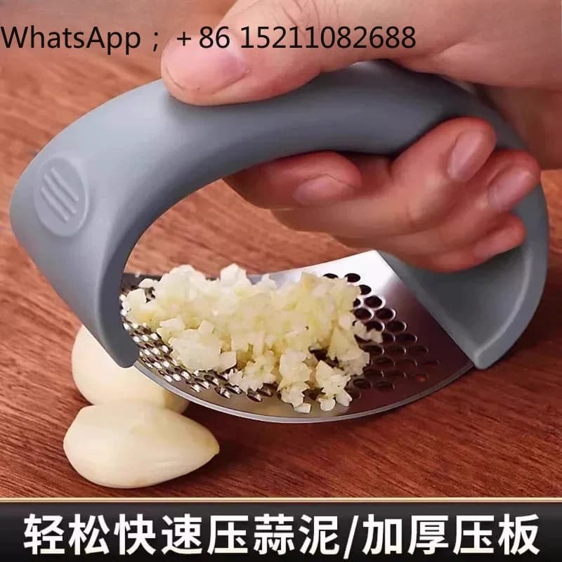 SCY garlic pressing artifact Manual circular garlic press Household kitchen garlic shooting tool