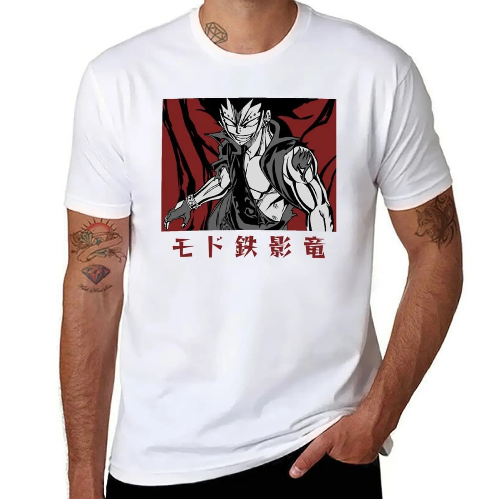 Gajeel T-Shirt t shirts for man pack white cotton t shirt pack T-Shirt