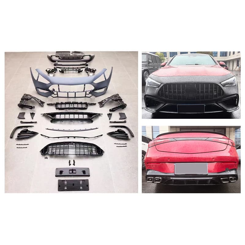 High Quality CLE53 Style Body Kit Fit for CLE260 2024-2026 Front Rear Bumper Exterior Surround Modification Parts