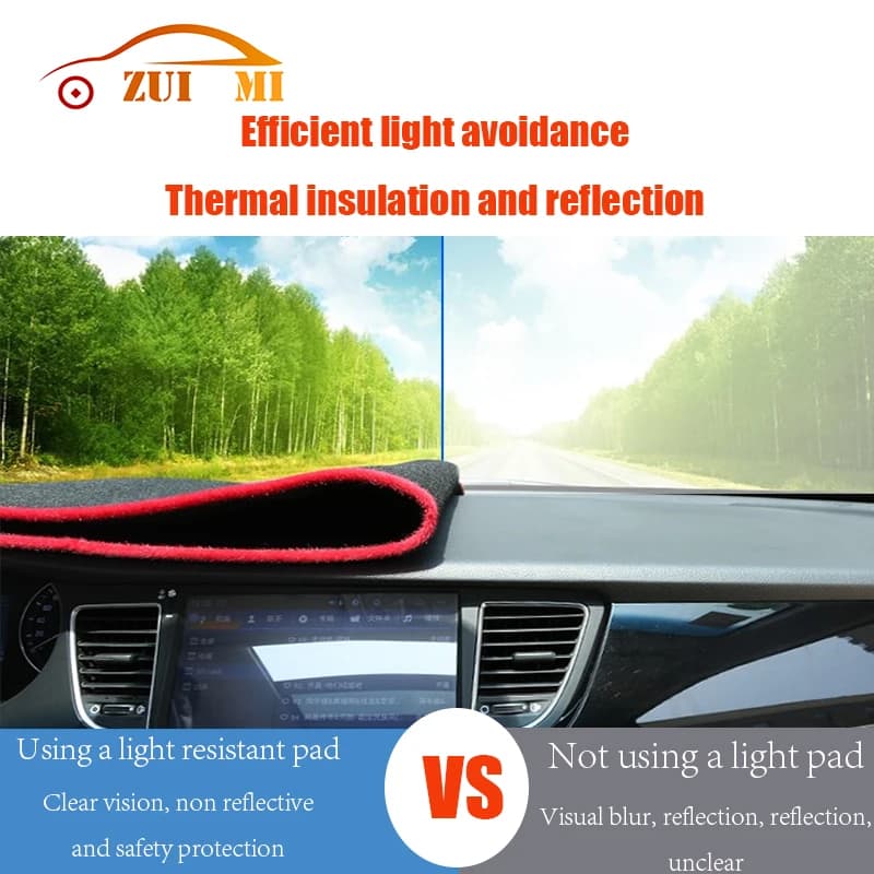ZUIMI Dashboard Cover For Chevrolet Cruze 2019~2020 LHD Dash Mat Dashmat Dash Board Cover Pad Sun Shade