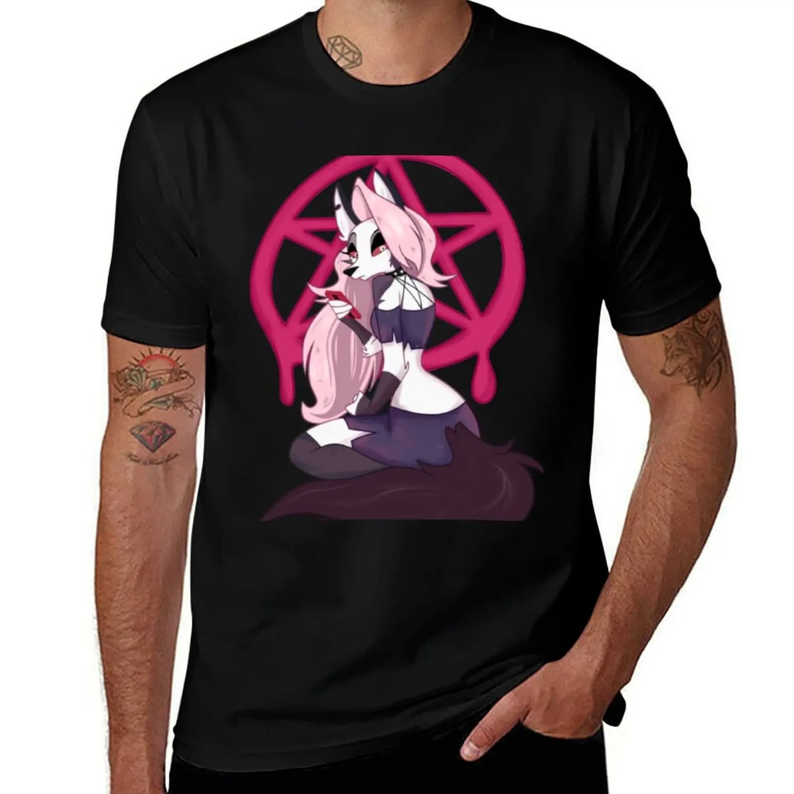 Loona - Helluva Boss T-Shirt Fashion Casual Short Sleeve T-Shirt