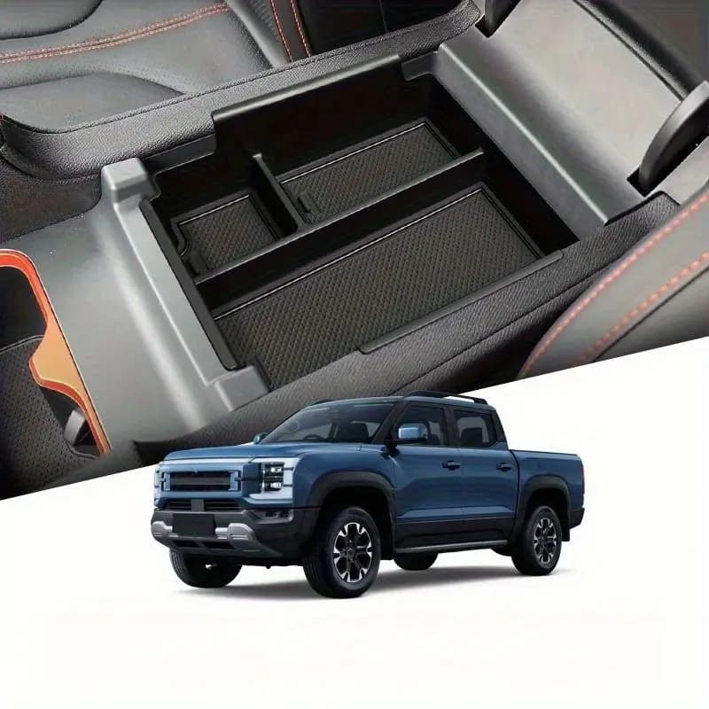 Suitable for BYD Shark 6 storage box, armrest box, water cup cover, silicone pad