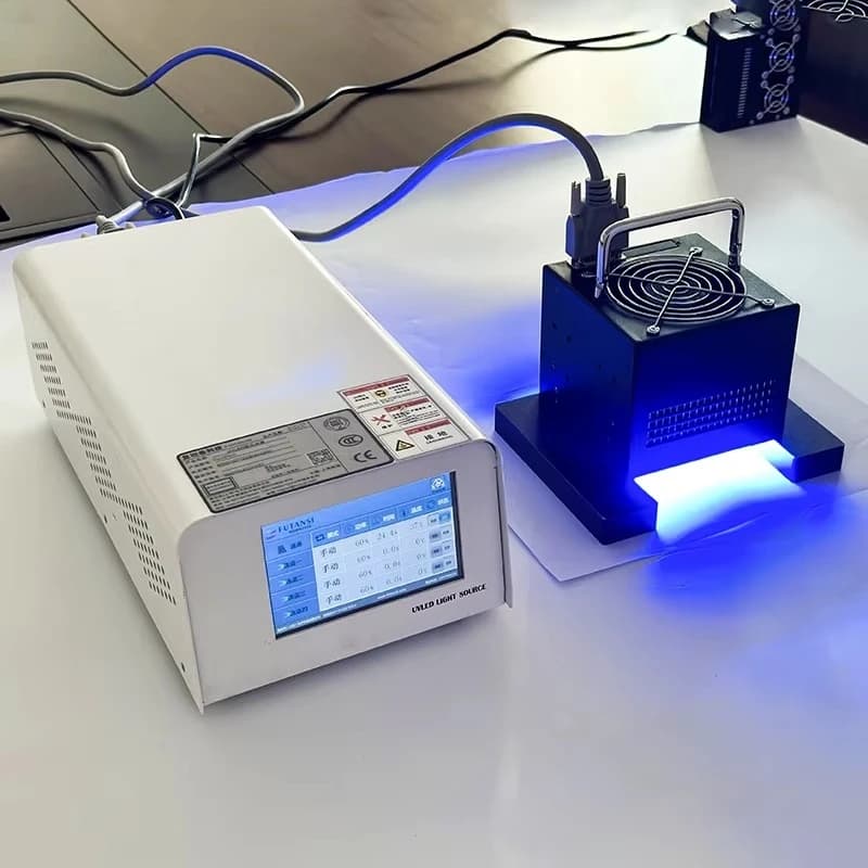 UV Light Emitting Diode Curing System with 365nm Fan - Cooled UV Lamp 220v
