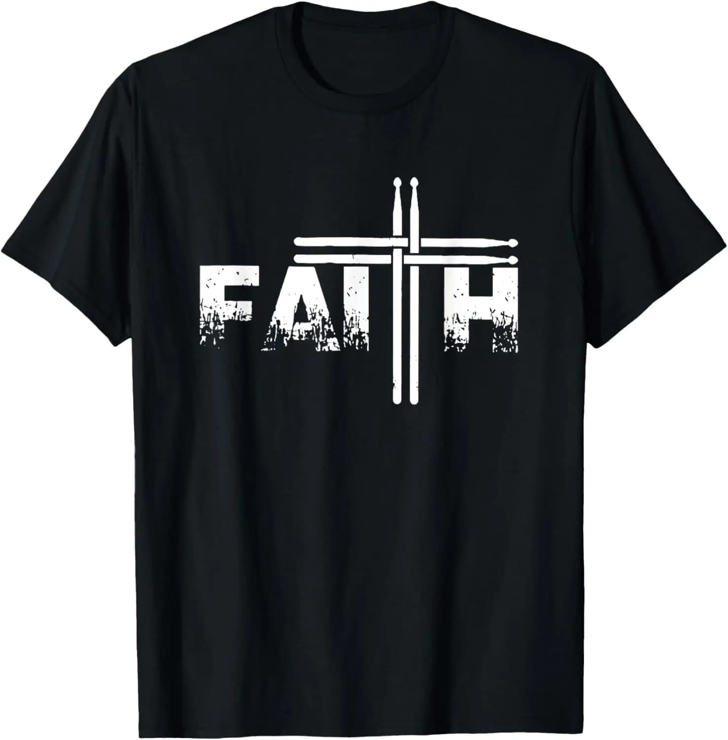 Christian God Jesus Fun Drummer T-Shirt