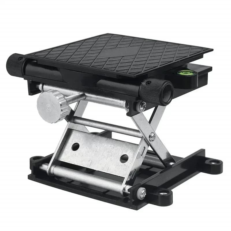 Laser Levels Bracket Level Lifting Platform Stand 360 Degree Rotating Laser Support Stand Aluminum Alloy Stand Measurement Tools