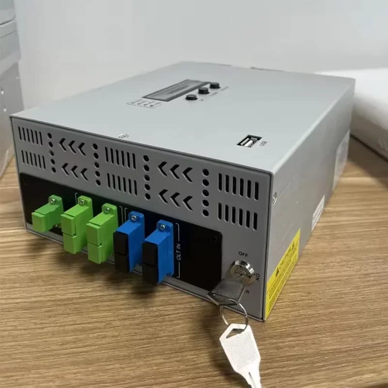 2025 hot sale Hot Sale with Discount 1550nm CATV Fiber Optical Amplifier WDM De 4 Port 8 Puertos Mini EDFA