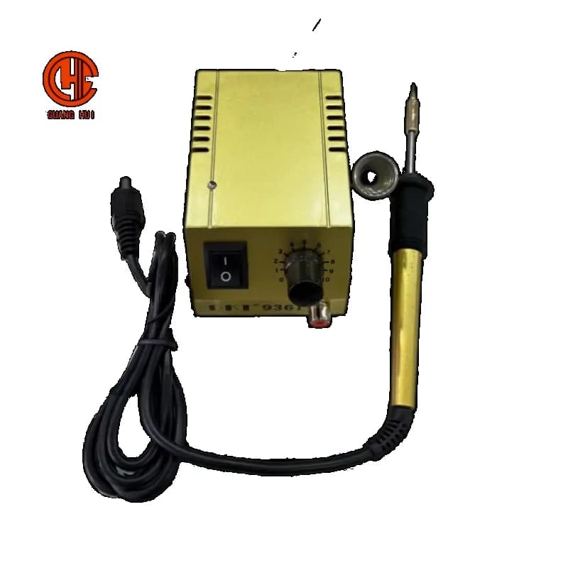 【New】Mini 1-18W Electric Soldering Iron Station Temperature-Adjustable Variable Power SMD SMT DIP Repair Mobile New Condition