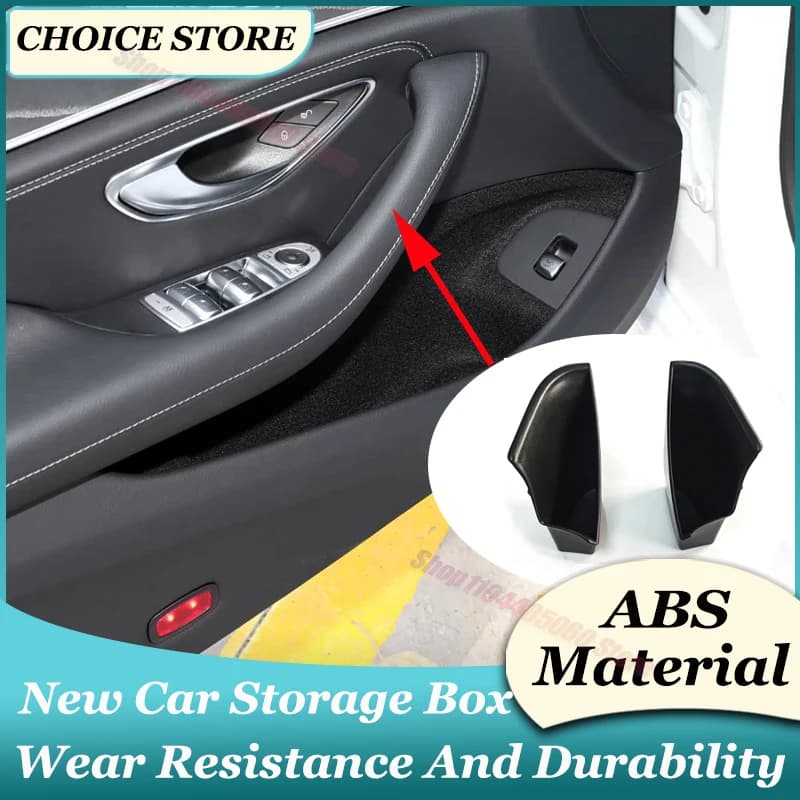 For Mercedes benz B Class GLB W247 X247 2019-2021 CLS 2018-2022 Car Organizer Door Handle Armrest Storage Box Container Holder