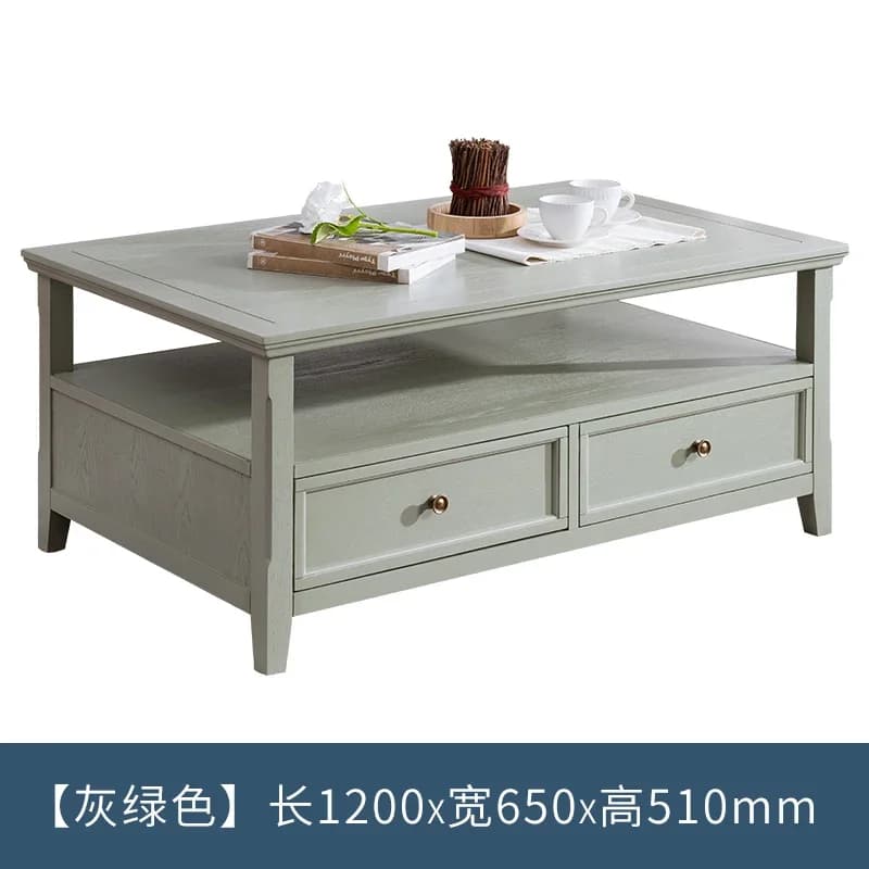 CJ-7 Solid Wood Tea Table Creative Table-Console Living Room Kung Fu Tea Table Coffee Table TV Cabinet Combination