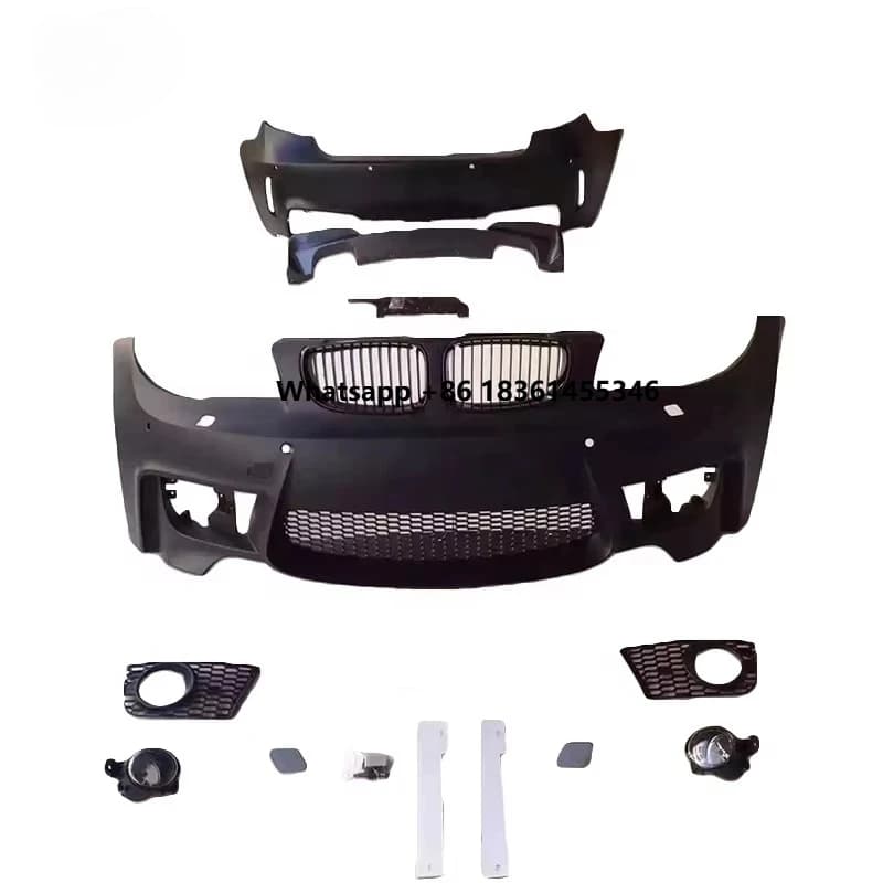1 Series E82 PP Front Rear Bumper 1M Body Kit