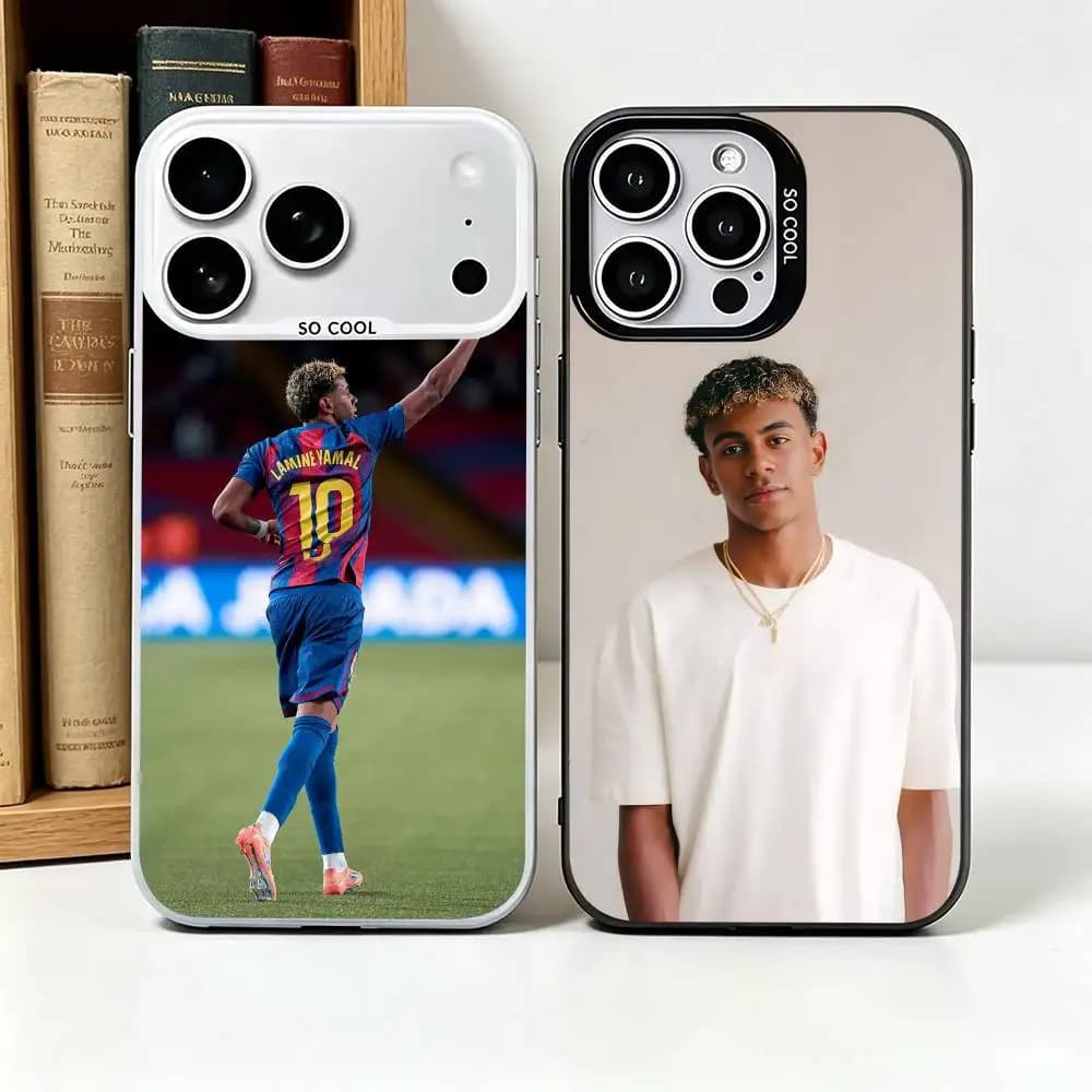 Gem of La Masia Vinicius Junior-s Phone Case For IPhone17 11 12 13 14 15 16 Pro Max Plus Cover Colored Silver Funda Bumber