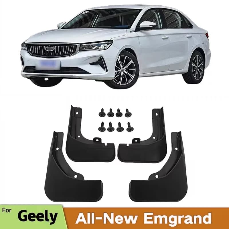 MudFlaps For GEELY Emgrand GS GF 2022 2023 2024 Mud Flaps Splash Guard Mudguards Front Rear Fender Auto Styline Car Accessories