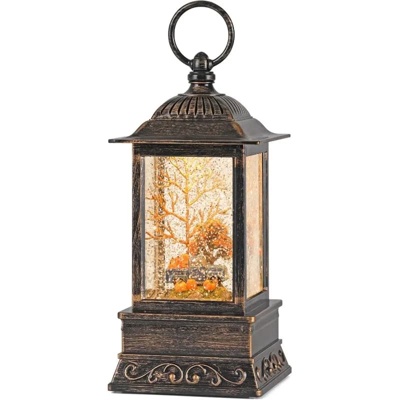 Christmas wind  candlestick lamp night lamp candle  decoration table ornament Christmas ornament small gift