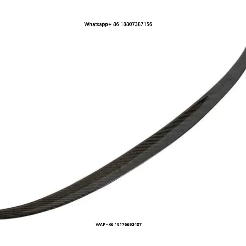2013-2016 ForBMW F30 3 Series Rear Trunk Spoiler M Style Carbon Fiber Custom Fit