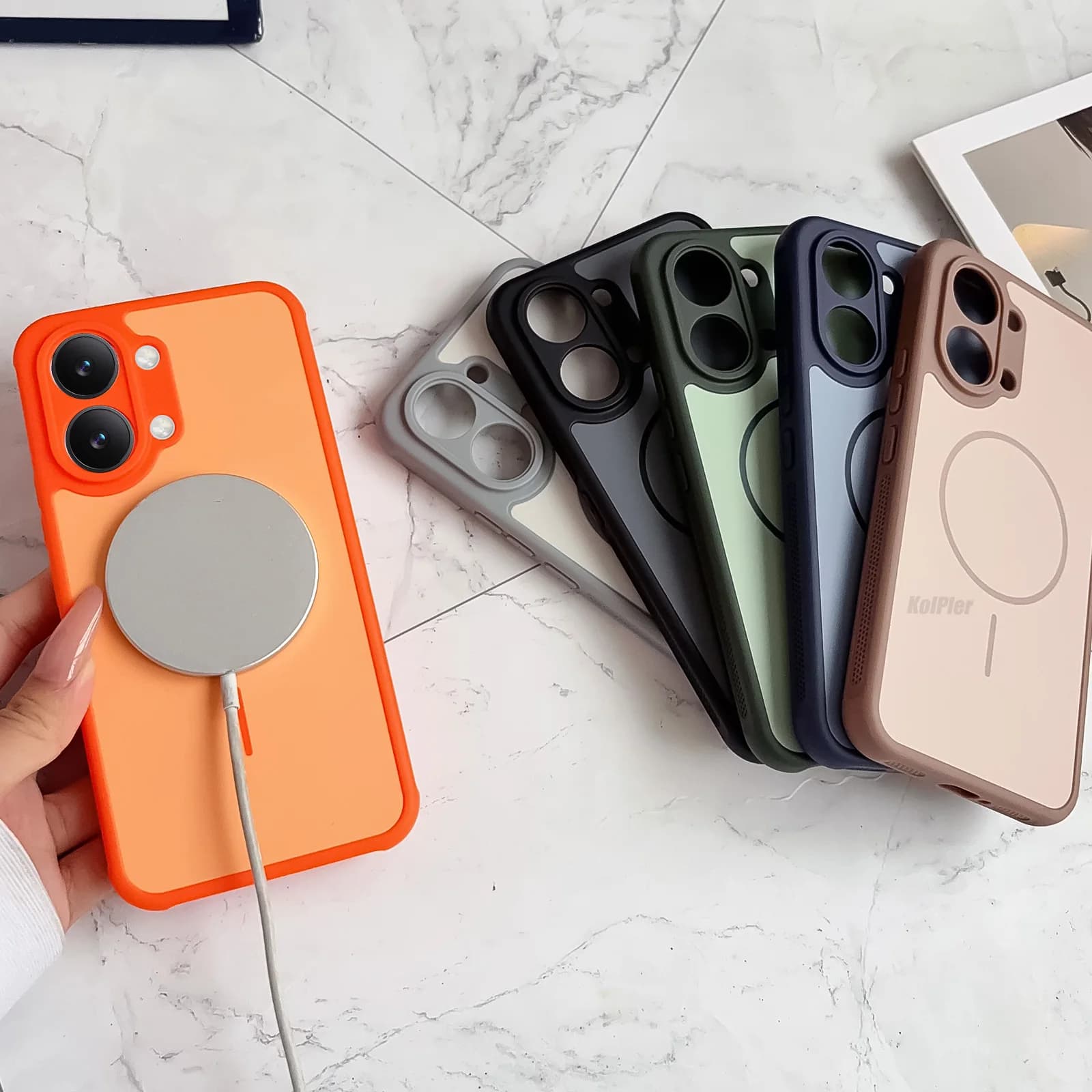 Silicone Phone Case for POCO X8 PRO MAX Shockproof Camera Protection Breathable Cooling Design Wireless Charging Soft Cover