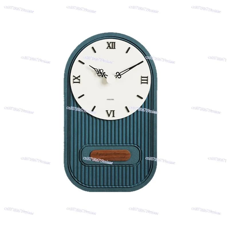 Creative Nordic art Sculpture style Simple living room Home decoration Light luxury art wall clock