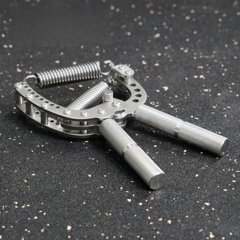 Stainless steel grip adjustable strength men and women professional finger strength flexible grip arm strength trainer