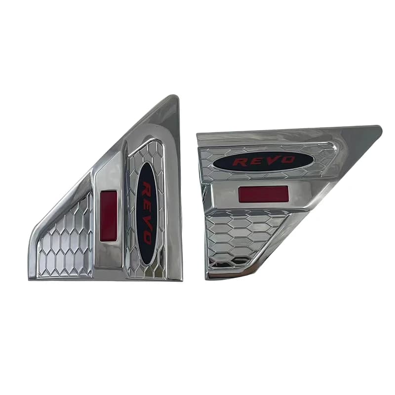 For Toyota Hilux Revo 2020 2021 2022 2023 2024 Side Lamp Cover Car Accessories Exterior Components Decorate Trim Paste Style