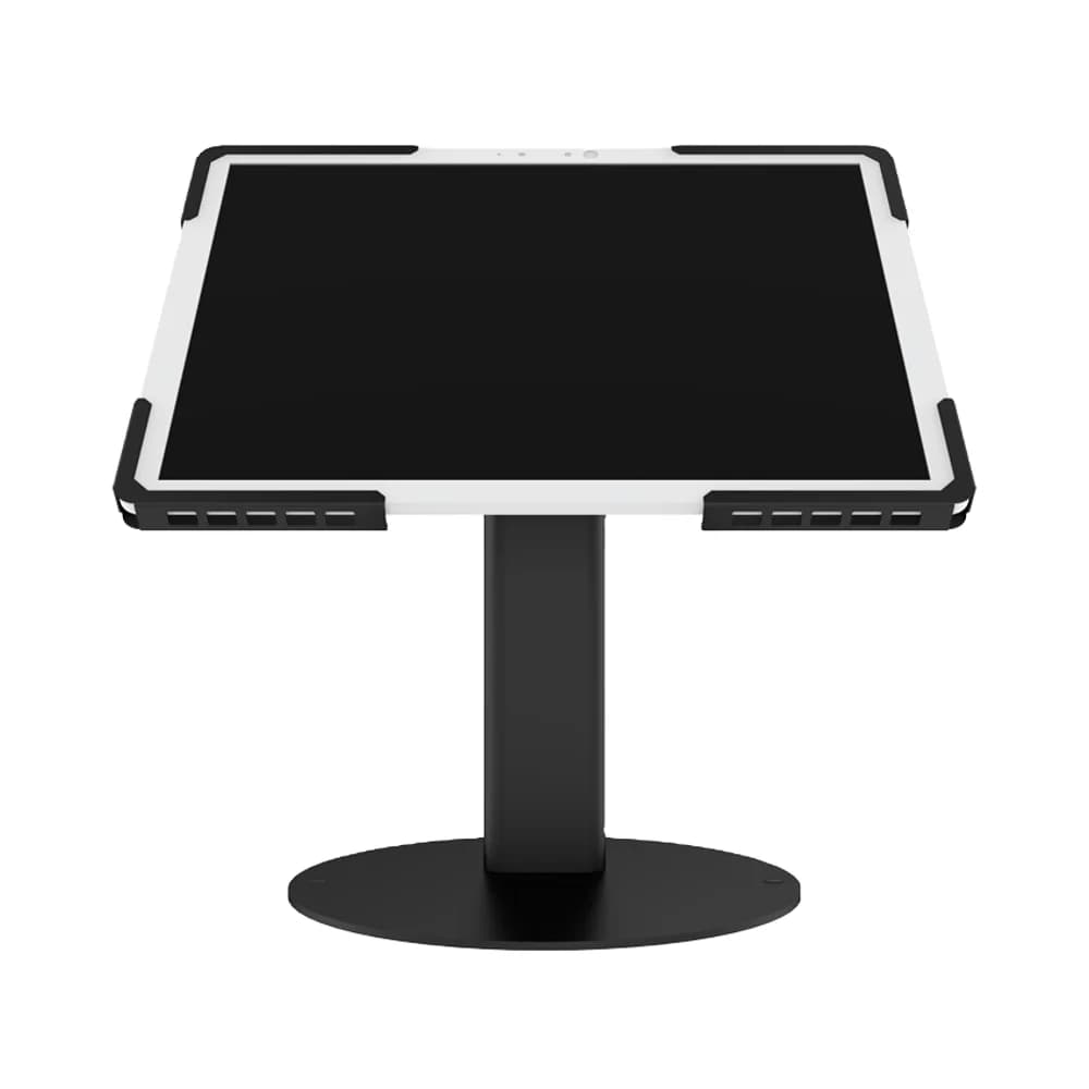 Metal Universal Desktop Stand Tablet PC iPad 10-12.9 Inch 90 Degree Rotation VESA 75x75/100x100mm 180 Tilt Adjustment 20lbs