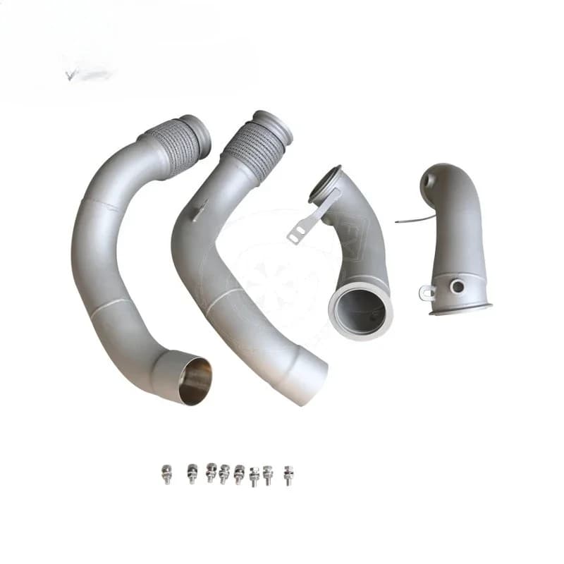 Exhaust Downpipe For BM W M5 F90 M8 MF91/F92/F93 S63 Engine With Ceramic Coating