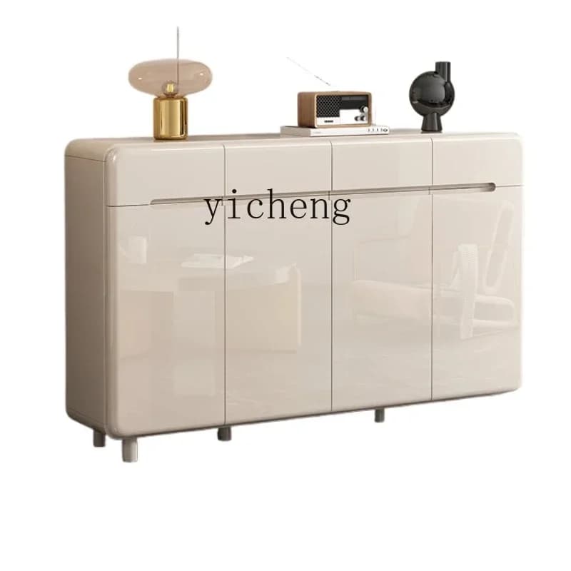 b19 Home Shoe Cabinet Home Doorway Living Room Entrance Cabinet Integrated Indoor Paint Storage Locker