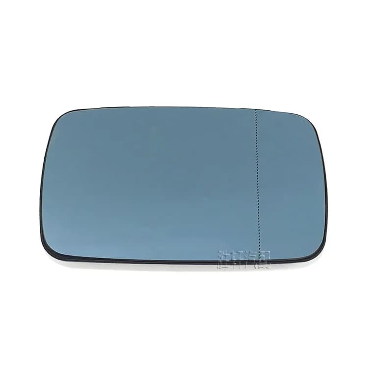 Applicable to the old BMW 5 Series E39 and 3 Series E46 lenses, reversing lenses, rearview mirror lenses, glass blue