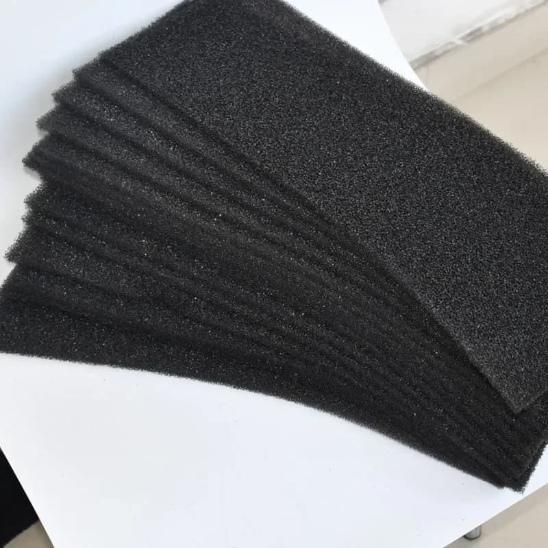 Eco Friendly Flame Retardant Industrial Dust Filter Cotton Bio Sponge for Electrical Cabinet Air Inlet