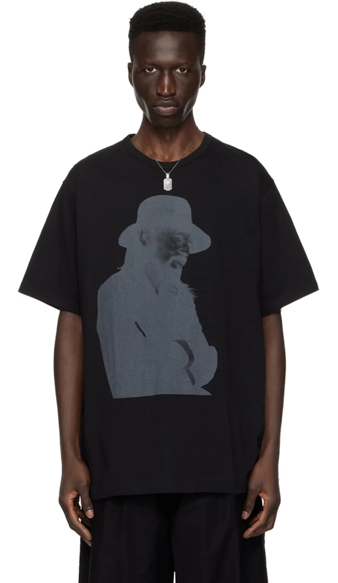 YAMAMOTO-Style T-shirt 2026 Summer HighQuality Dark Style 100% Cotton Printed Short-Sleeved Simple Loose-Tee Shirt Short sleeve