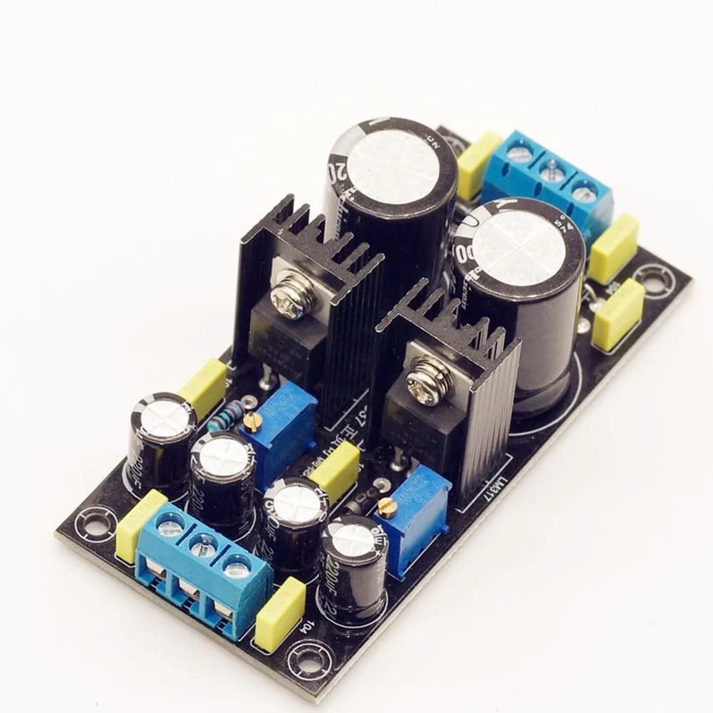 Adjustable Dual Power Supply Board Kit LM317 LM337 1.25V-30V Voltage Regulator For DIY Electronic Circuit Testing